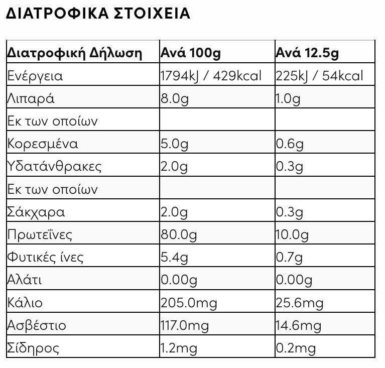 Πρωτεΐνη Ρυζιού 500γρ