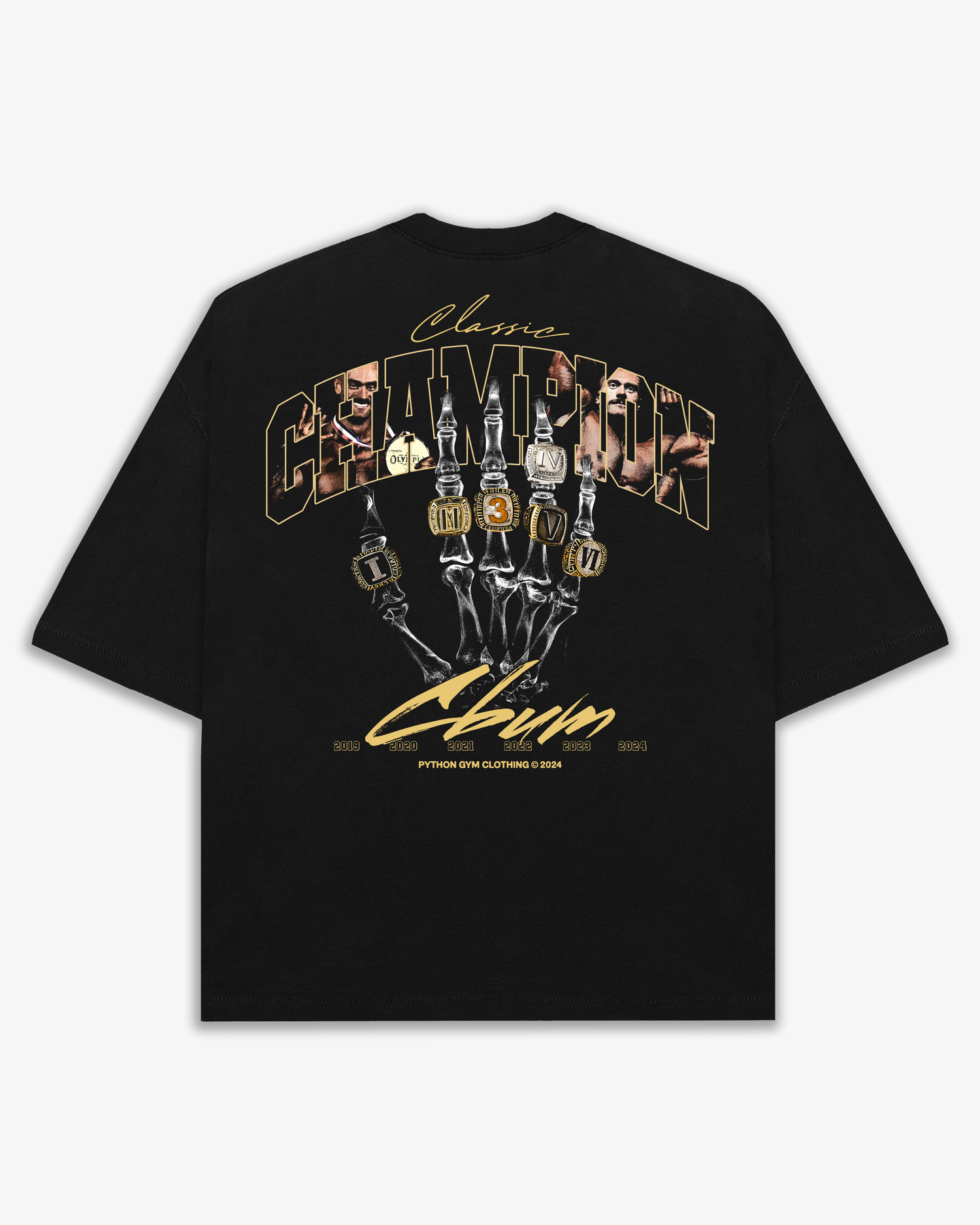 CBUM CHAMPION GRAPHIC T SHIRT LIMITED - OVERSIZED
