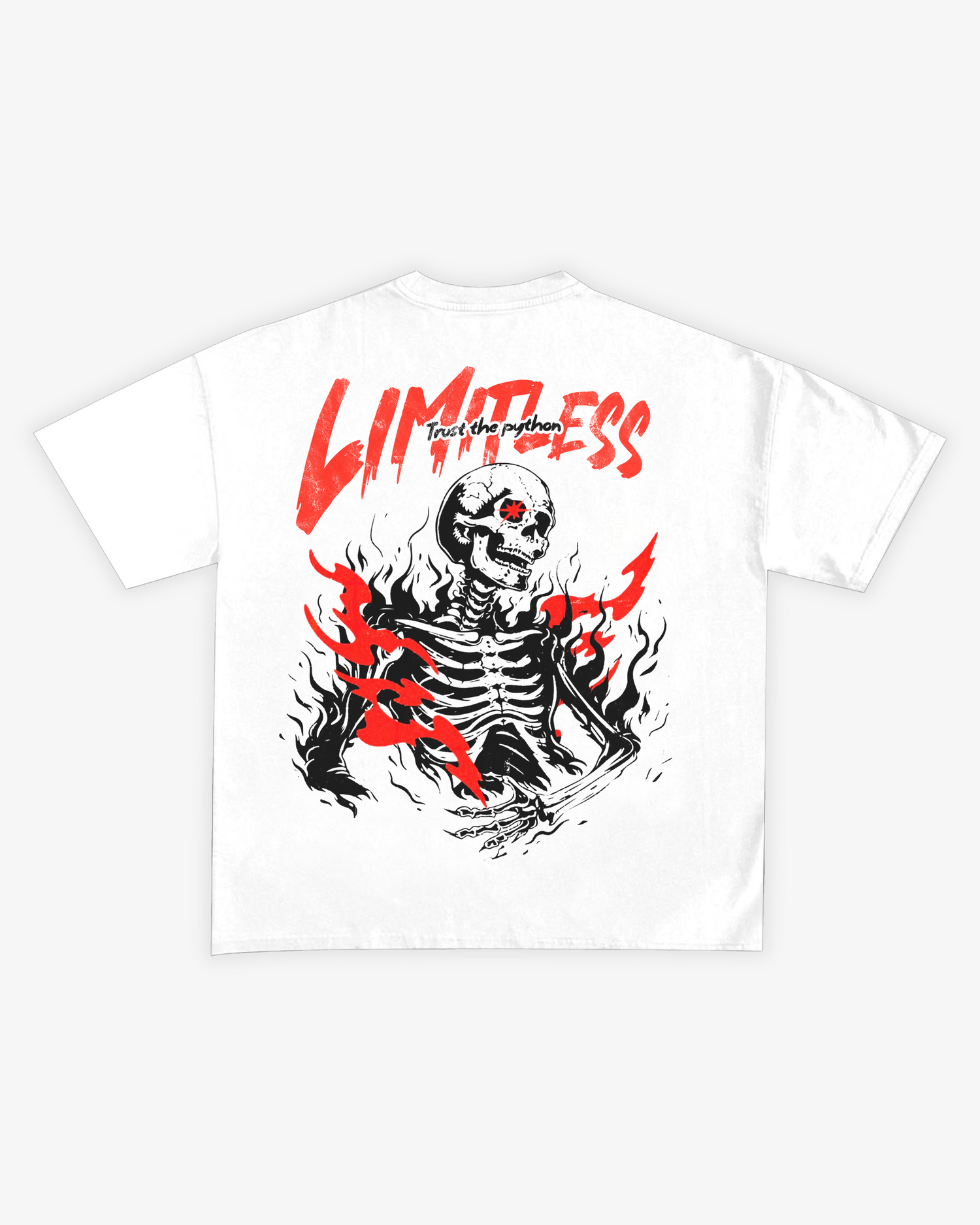 LIMITLESS GRAPHIC T SHIRT - OVERSIZED