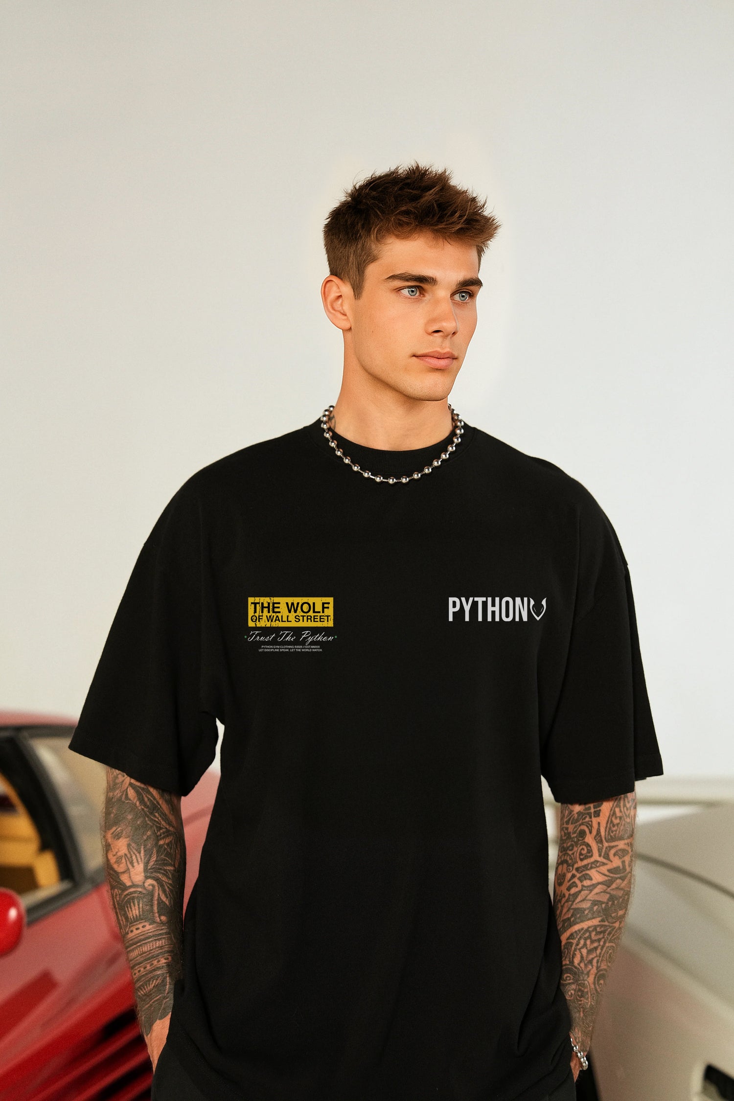 THE WOLF OF WALL STREET 2 GRAPHIC T SHIRT - OVERSIZED