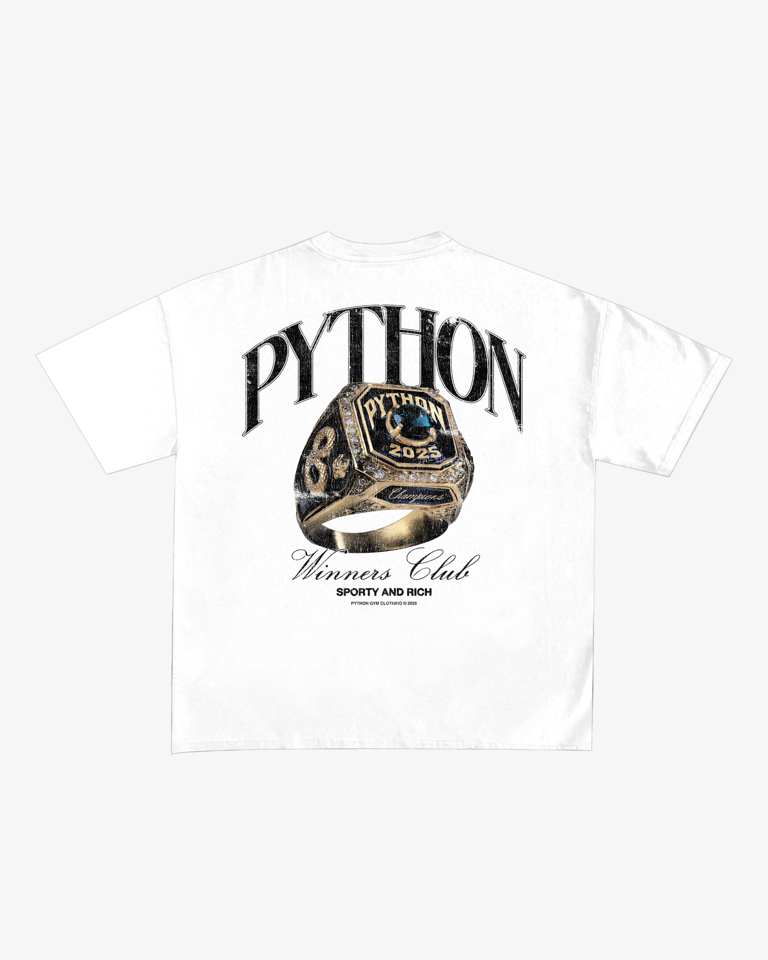PYTHON RING GRAPHIC T SHIRT - OVERSIZED