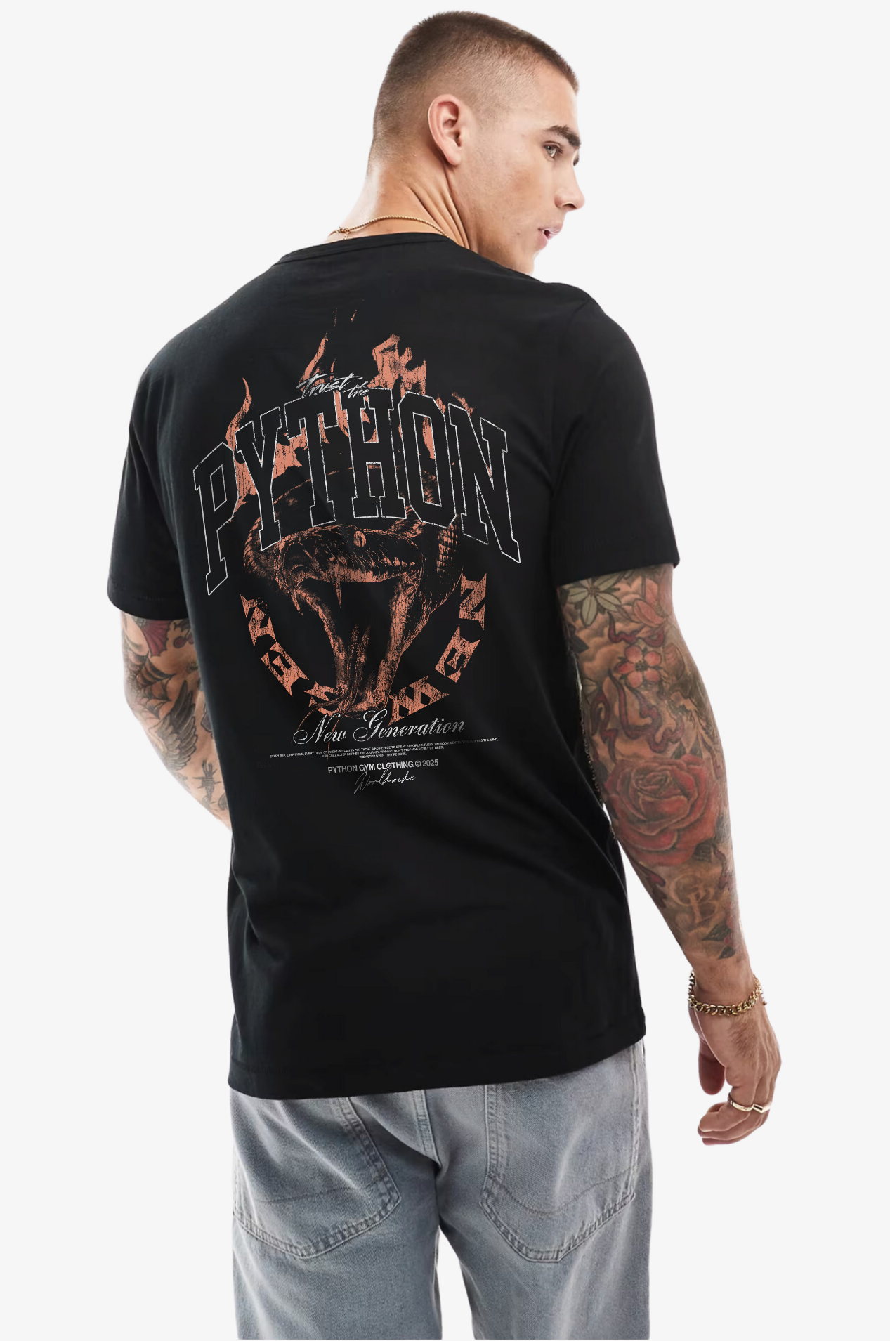 LIMITED PYTHON NEW GEN GRAPHIC T SHIRT Classic Fit T Shirt