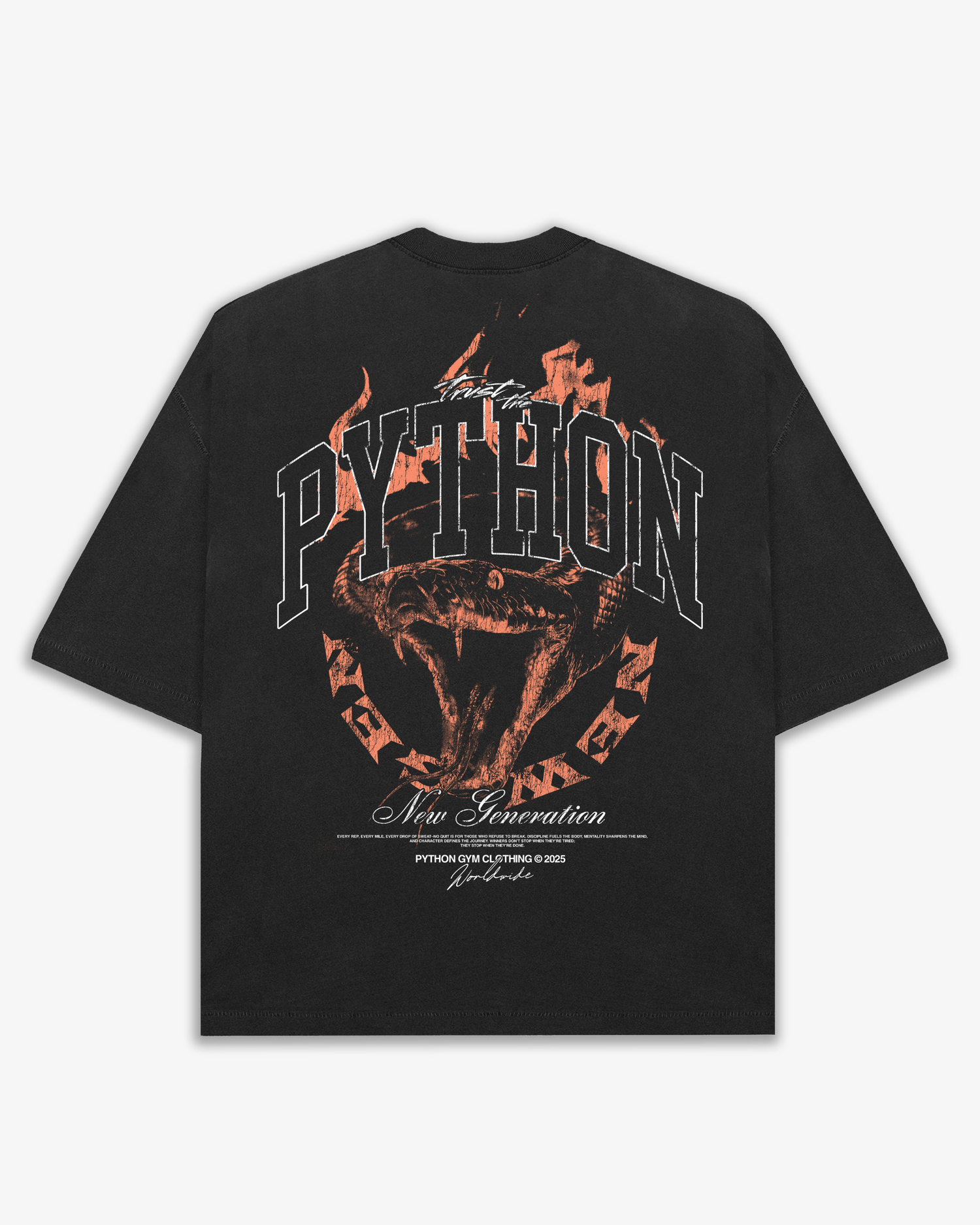 LIMITED PYTHON NEW GEN GRAPHIC T SHIRT - OVERSIZED