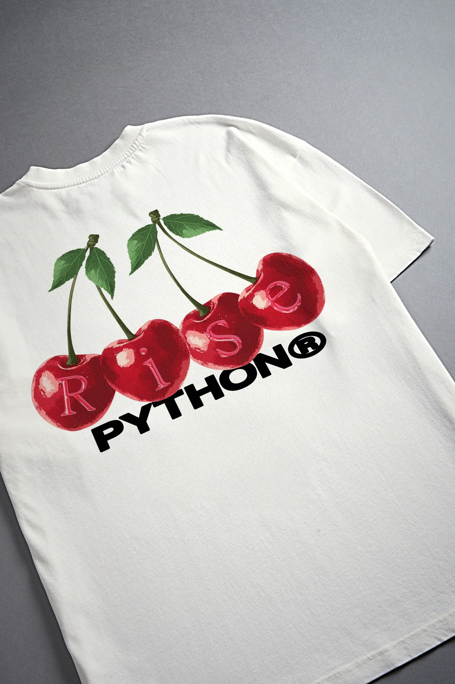 CHERRIES GRAPHIC T SHIRT - OVERSIZED