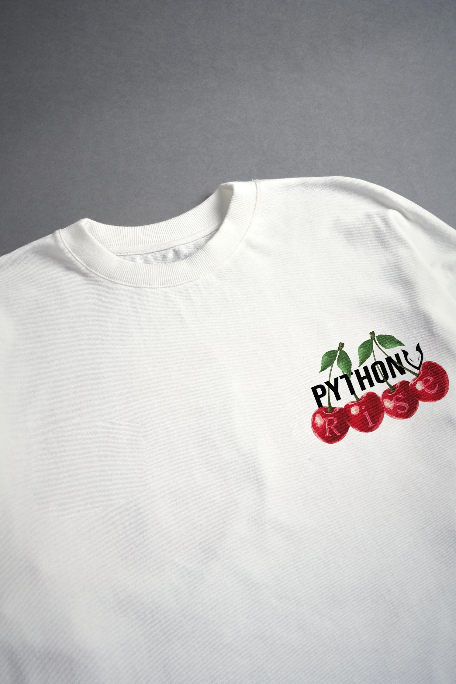 CHERRIES GRAPHIC T SHIRT - OVERSIZED
