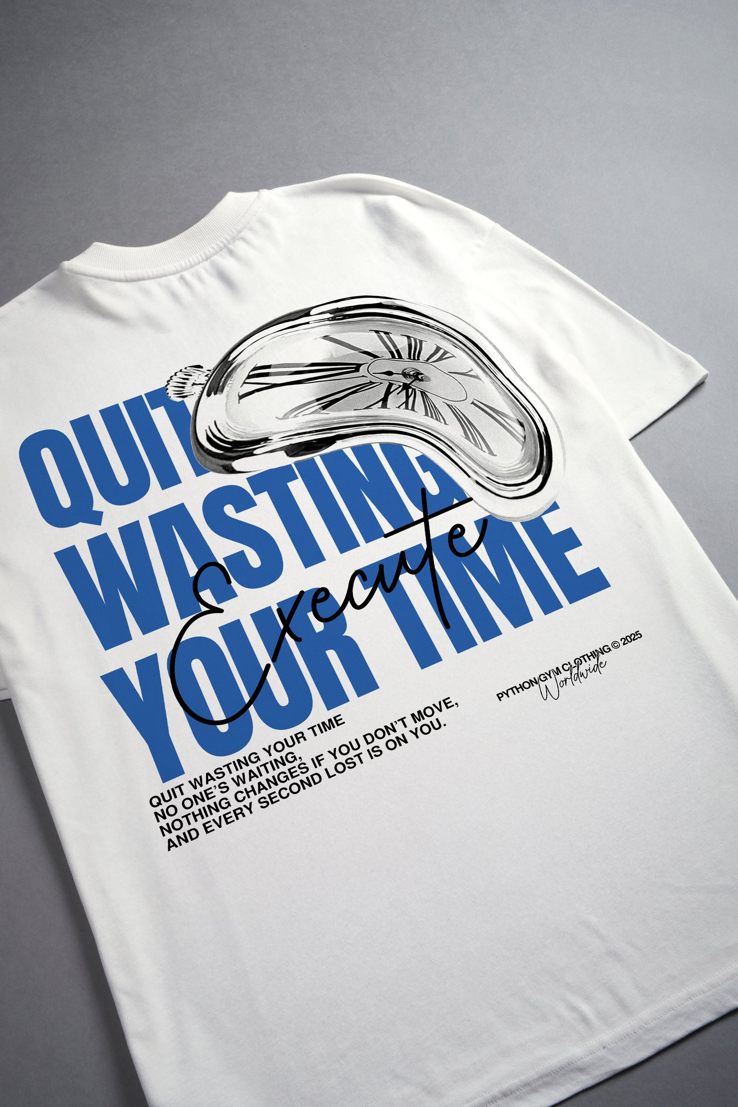 NO TIME GRAPHIC T SHIRT - OVERSIZED