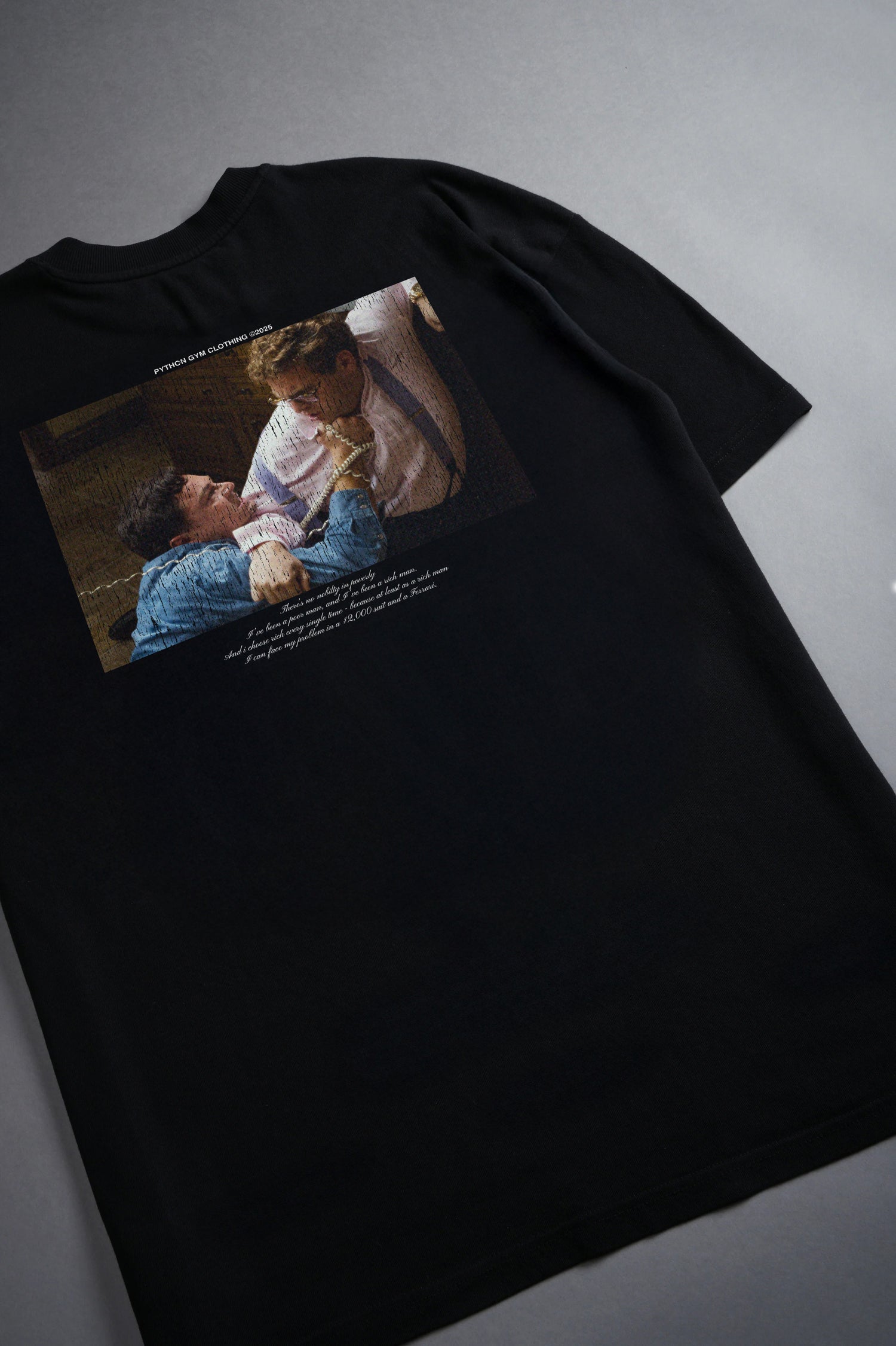 THE WOLF OF WALL STREET GRAPHIC T SHIRT - OVERSIZED