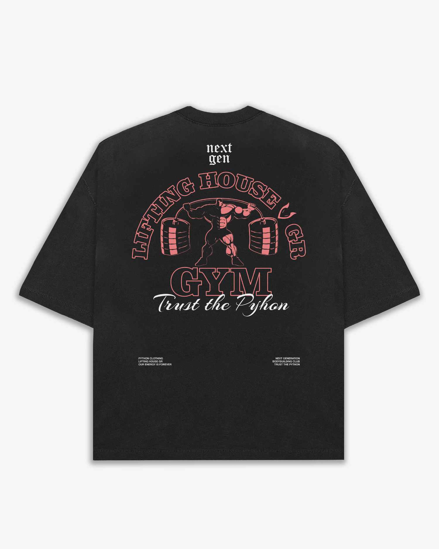 LIFTING HOUSE GR GRAPHIC T SHIRT - OVERSIZED