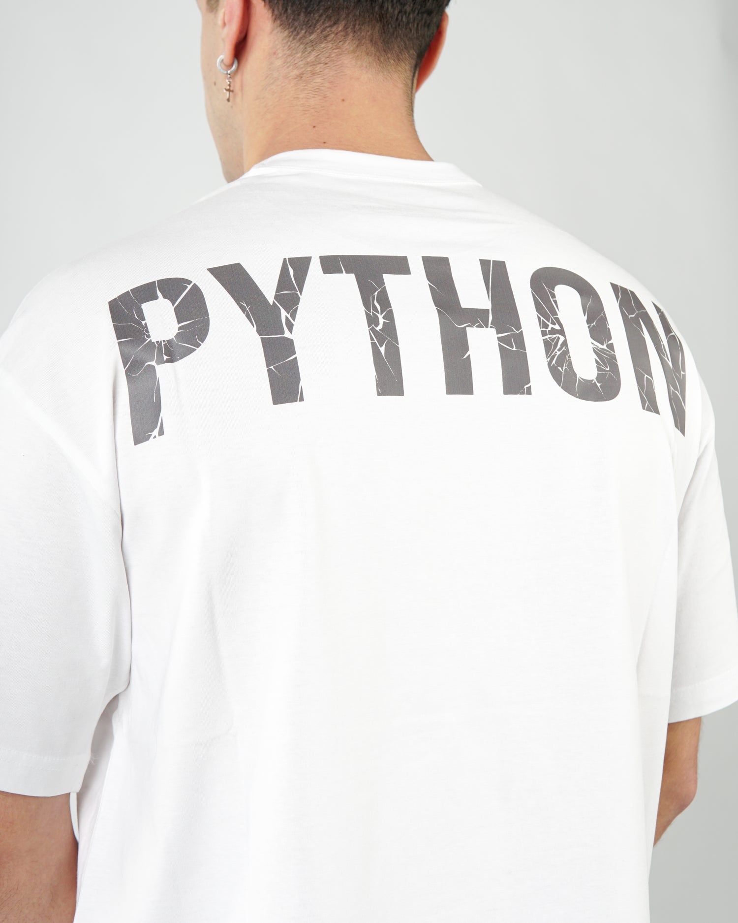 Python Broken Letters Oversized