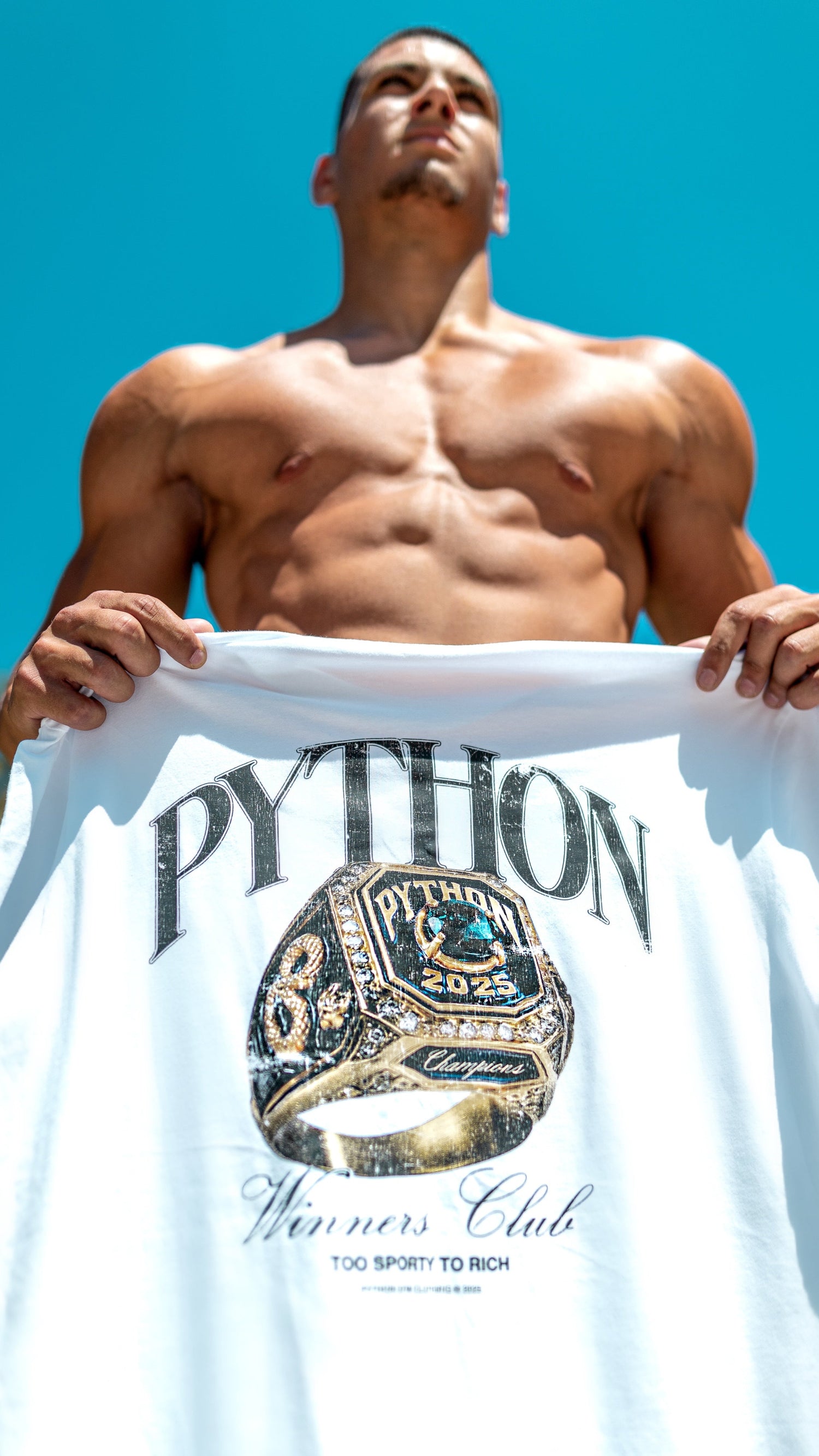 PYTHON RING GRAPHIC T SHIRT - OVERSIZED