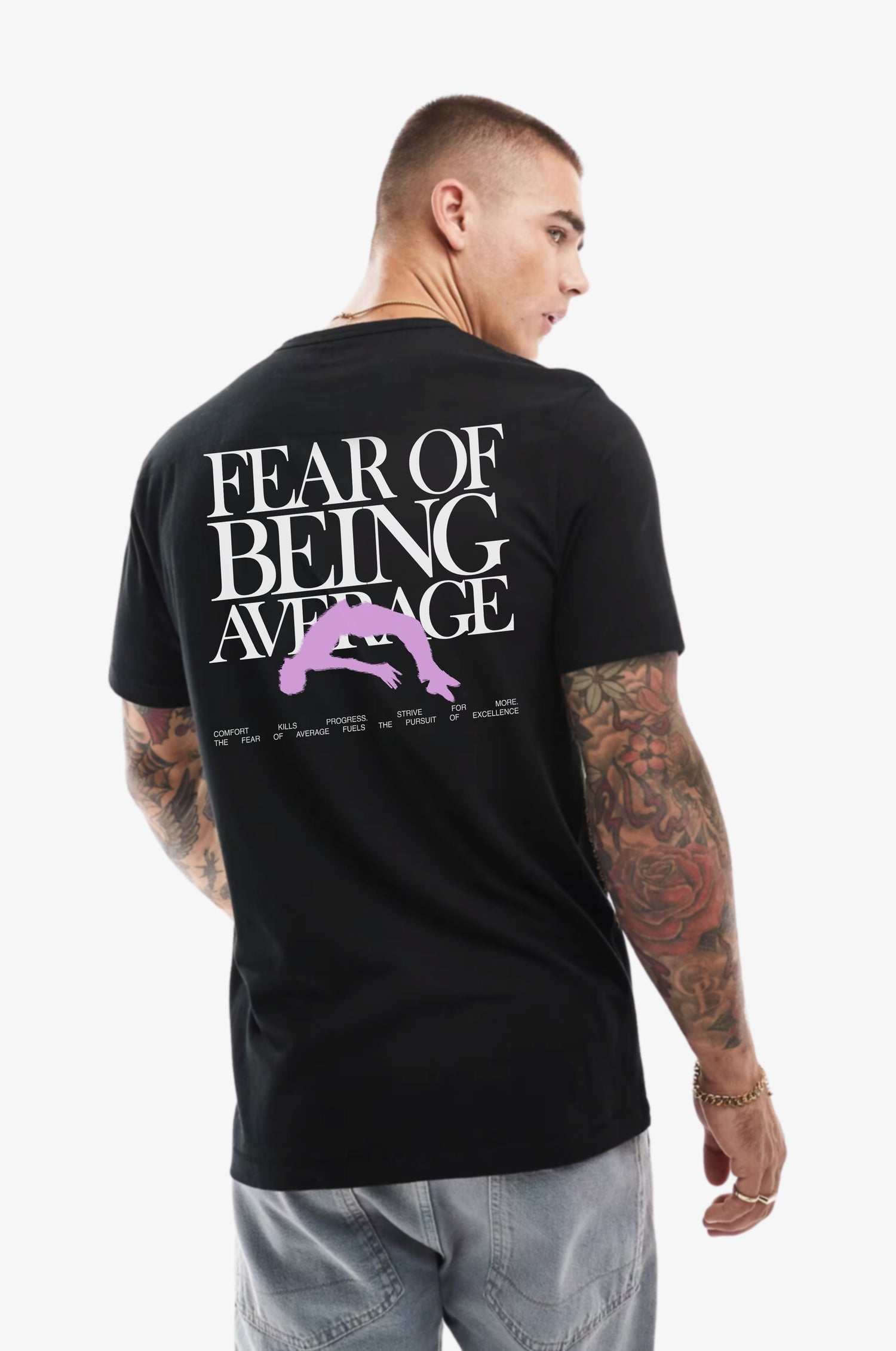 FEAR GRAPHIC T SHIRT Classic Fit T Shirt