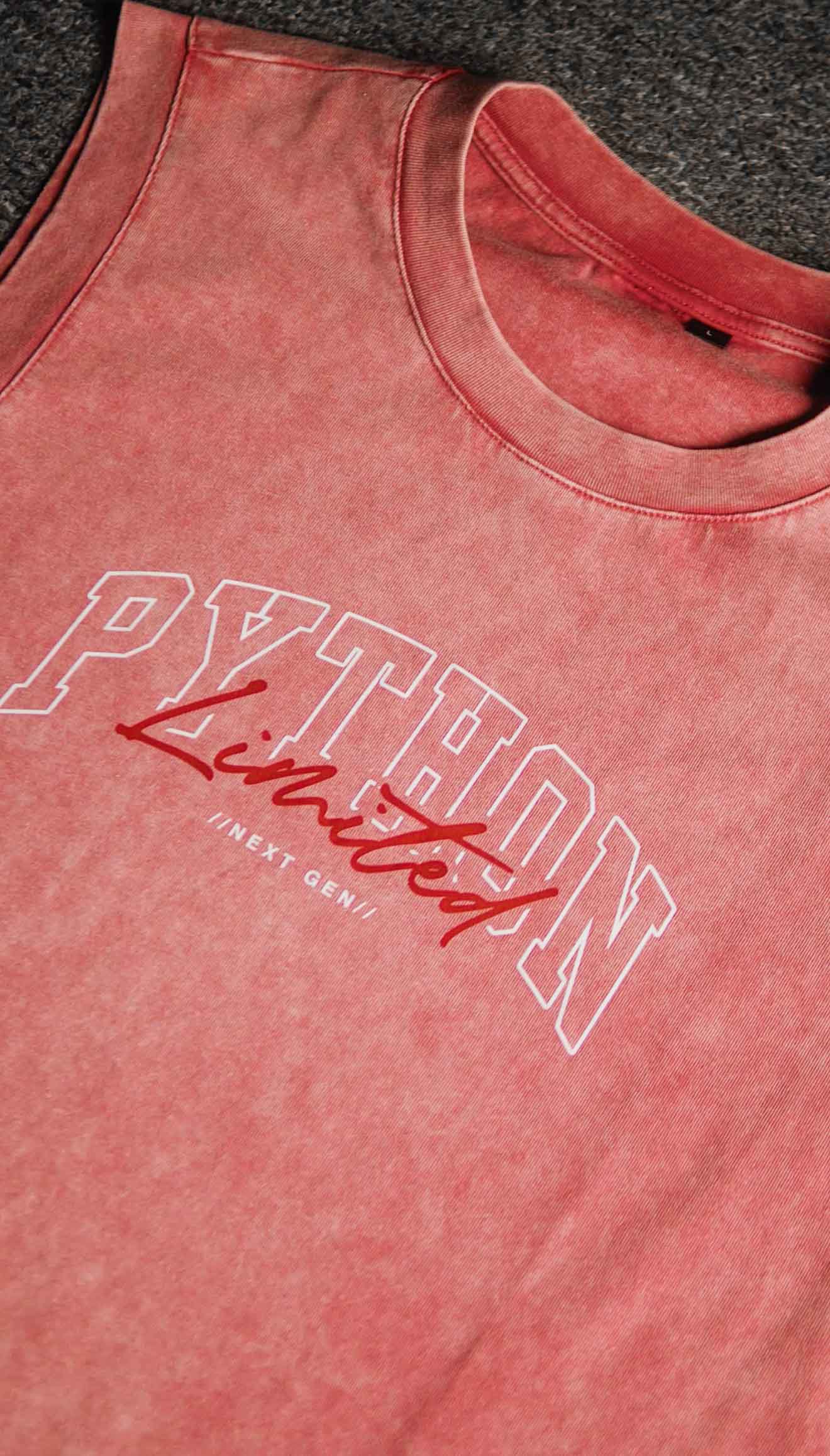 LIMITED - TANK TOP PYTHON SNAKE