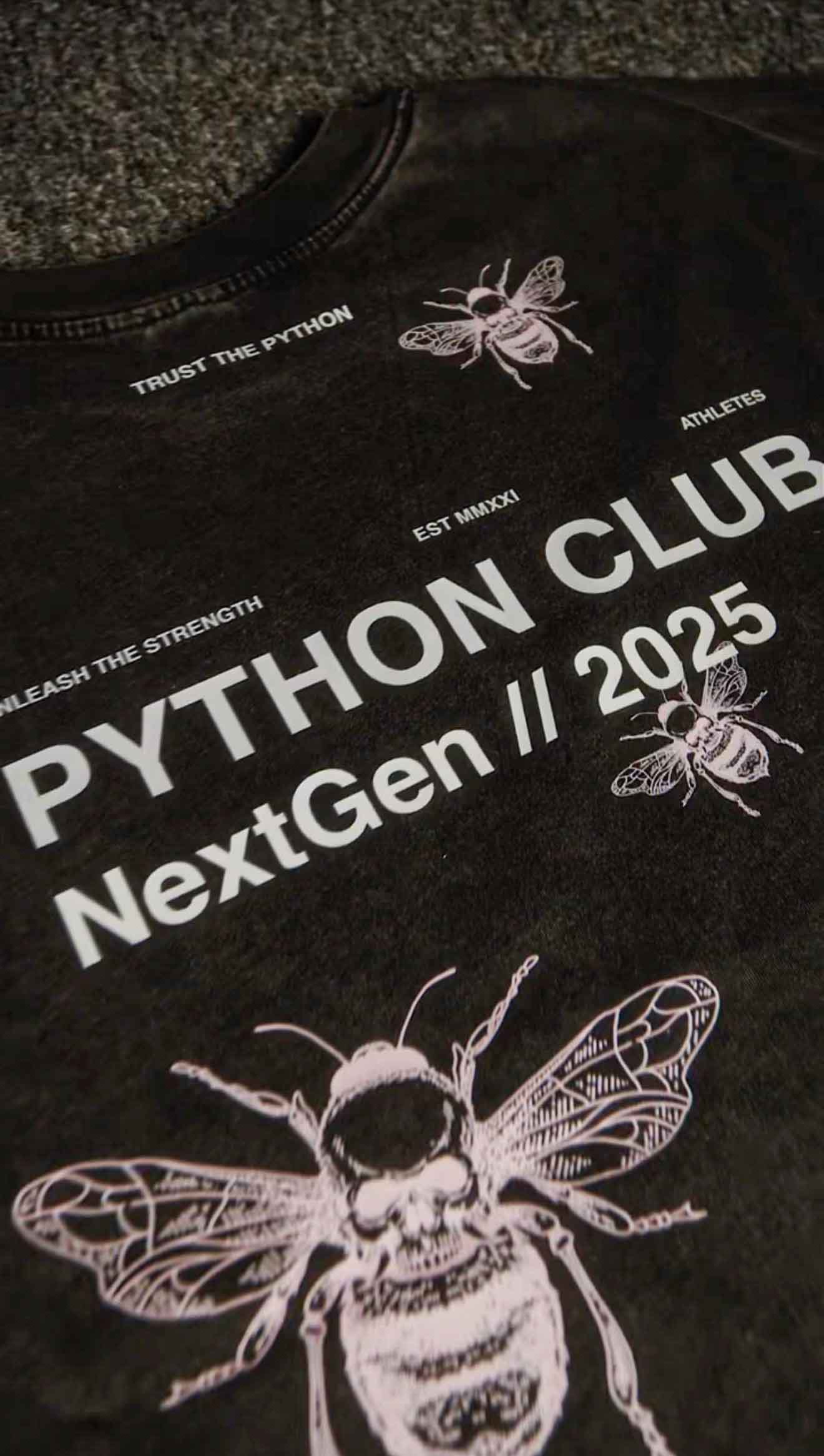 LIMITED - OVERSIZED TANK TOP PYTHON CLUB