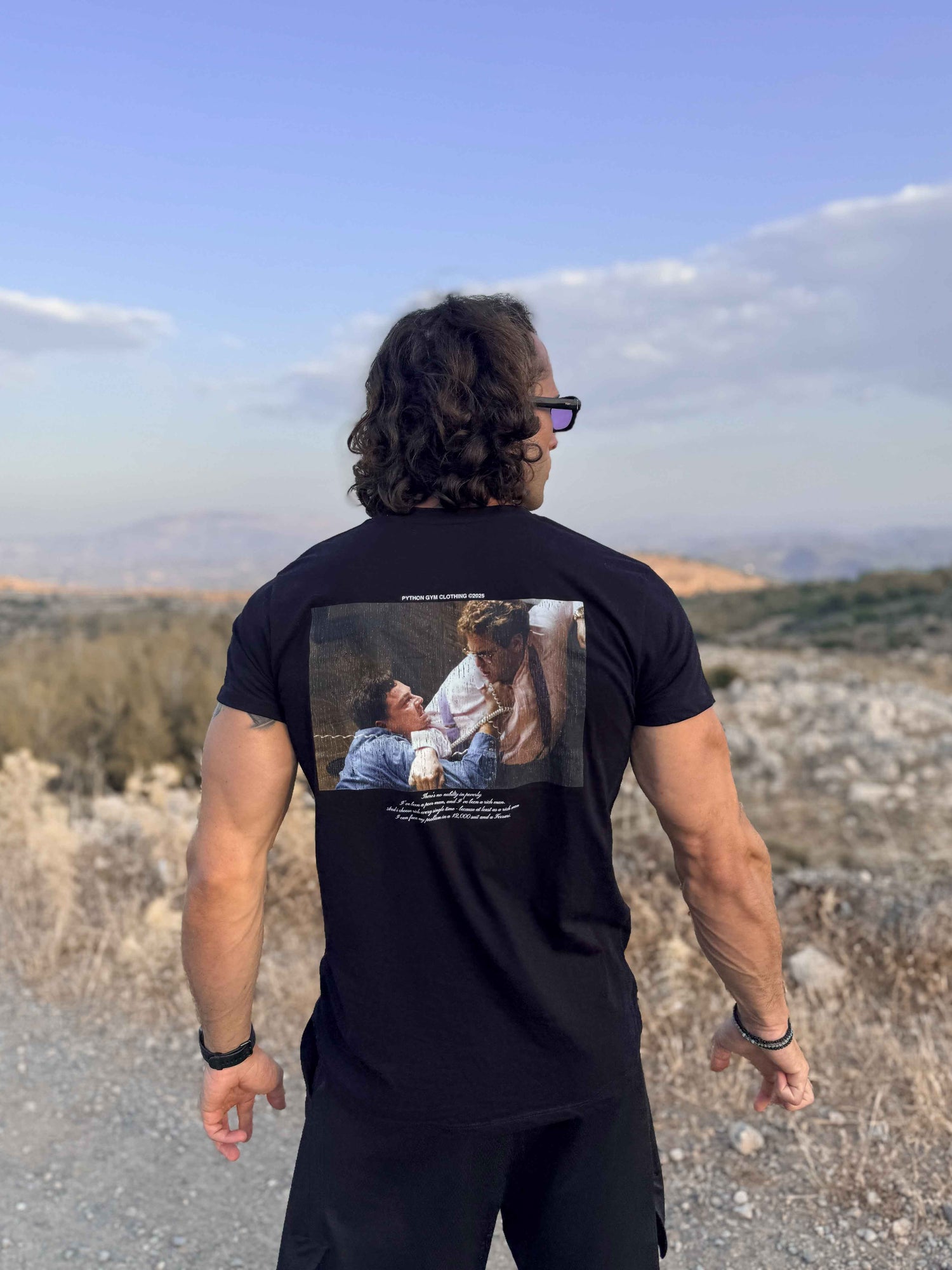 THE WOLF OF WALL STREET GRAPHIC T SHIRT - OVERSIZED