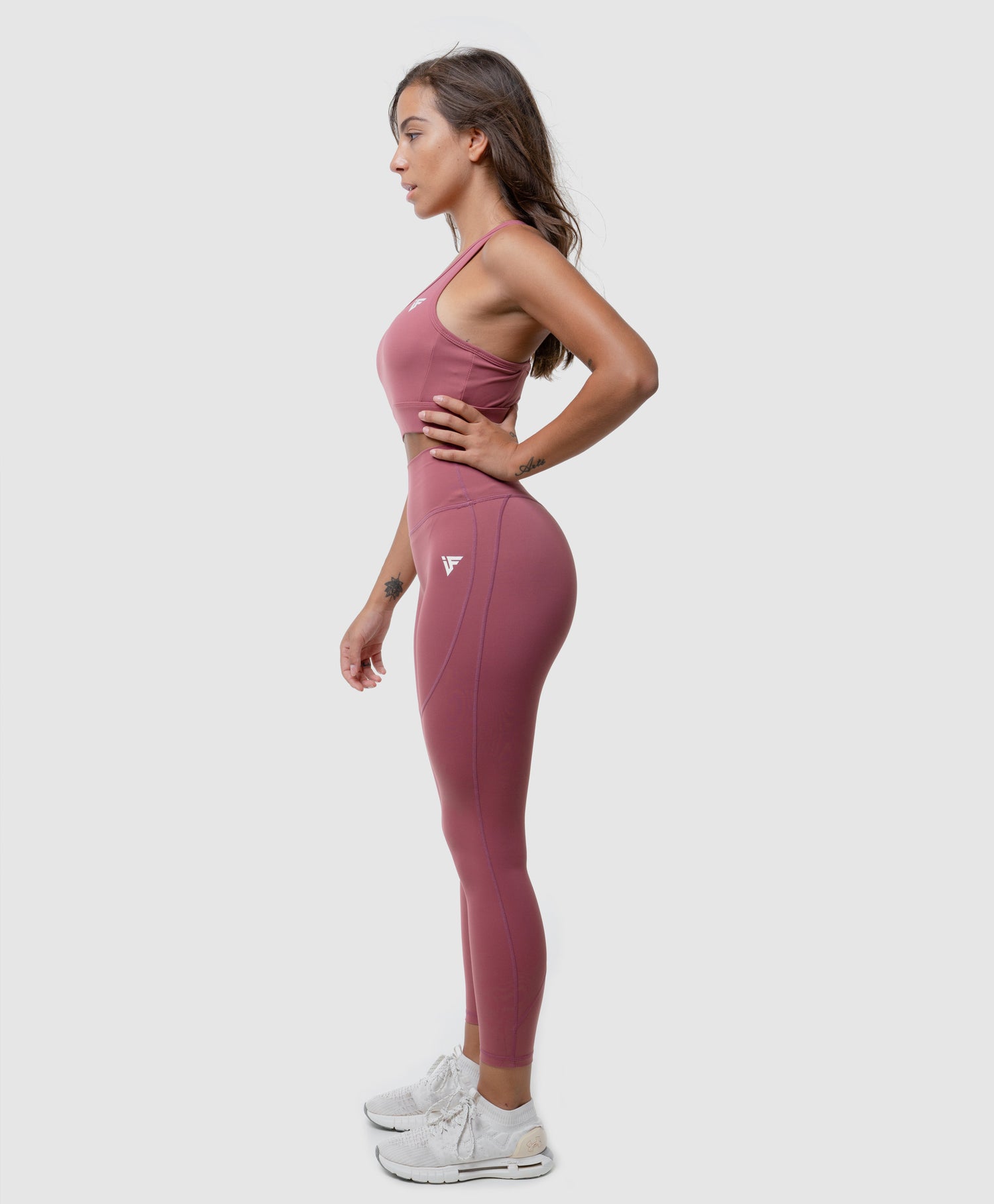 PINK LEGGINGS PYTHON//FITINFINITI