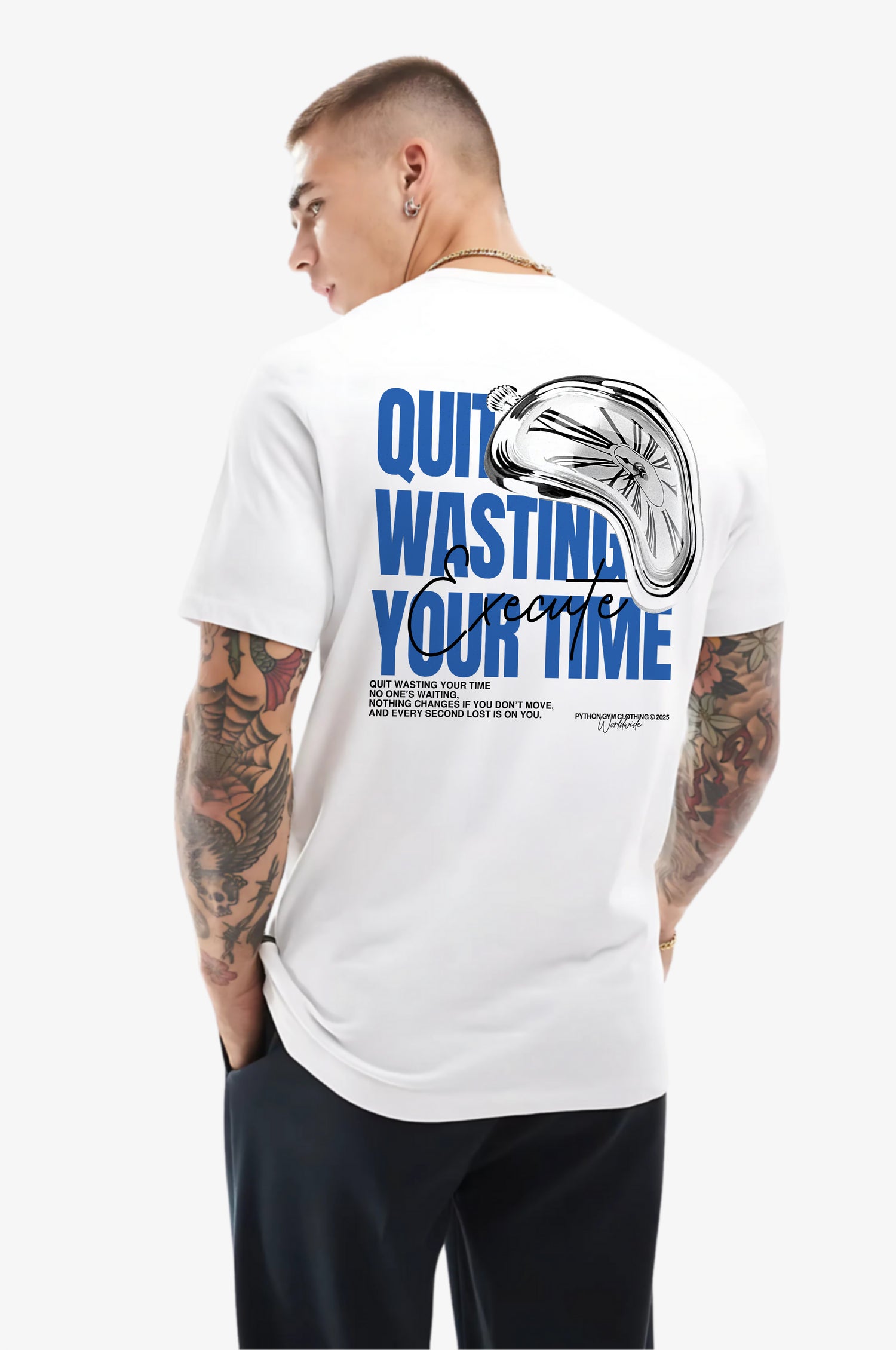 NO TIME GRAPHIC T SHIRT Classic Fit T Shirt