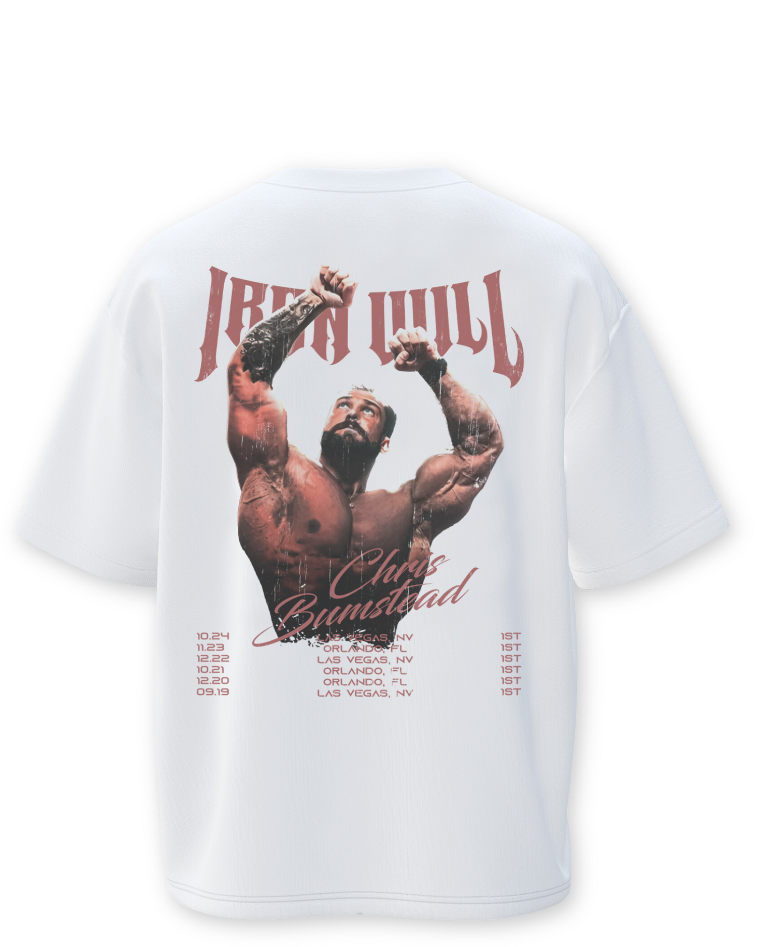 IRON WILL 2 GRAPHIC T SHIRT - OVERSIZED