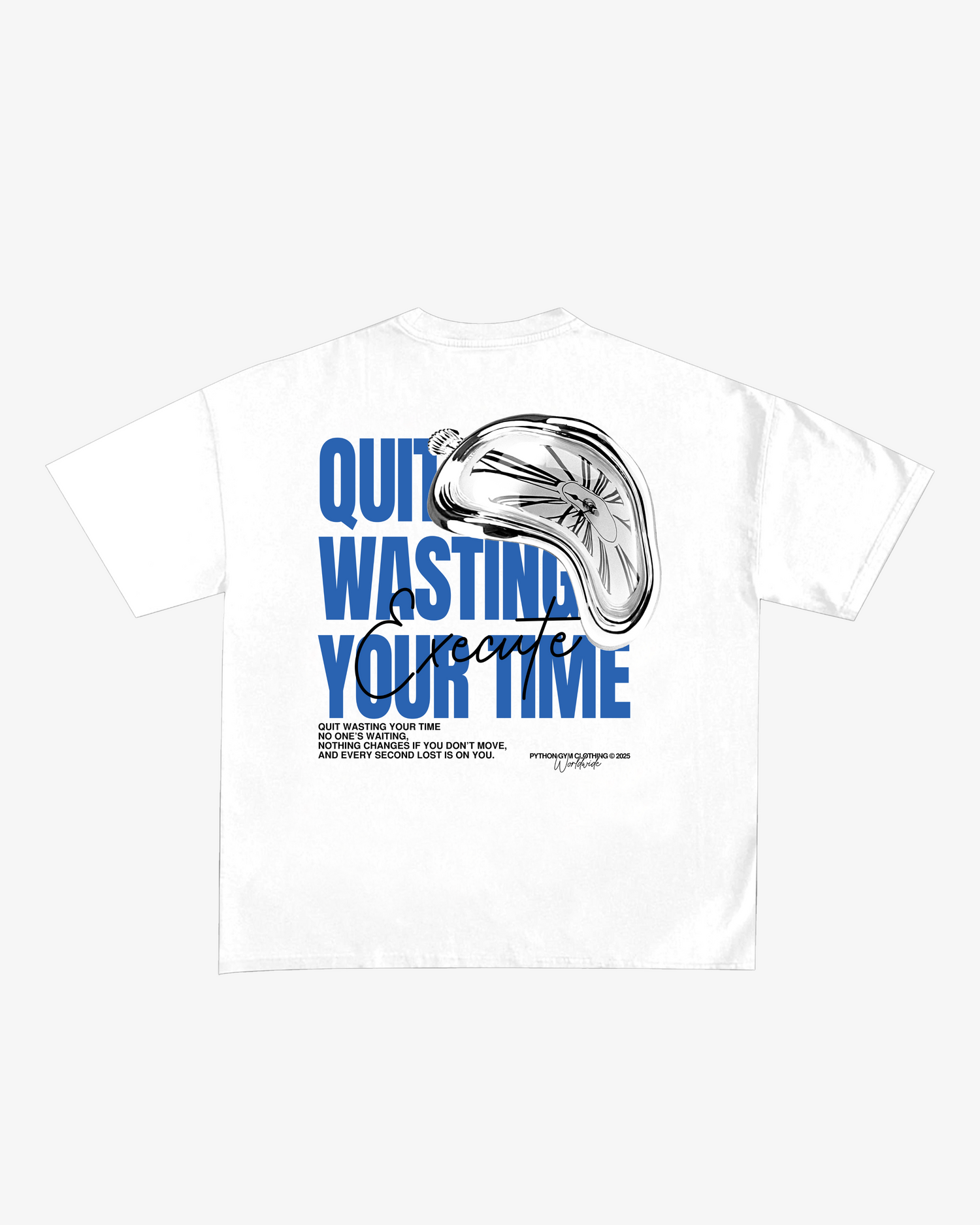 NO TIME GRAPHIC T SHIRT - OVERSIZED