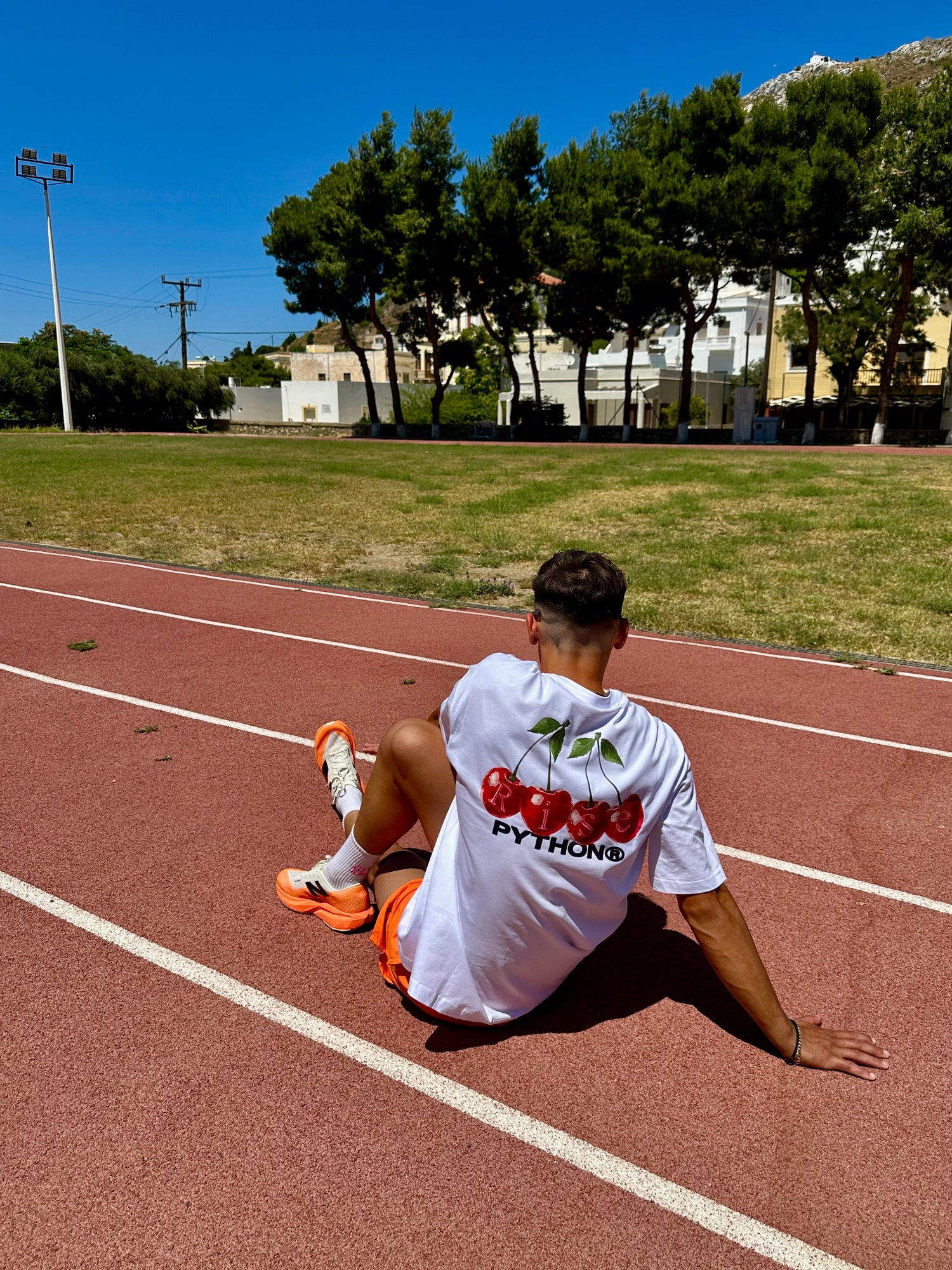 CHERRIES GRAPHIC T SHIRT Classic Fit T Shirt