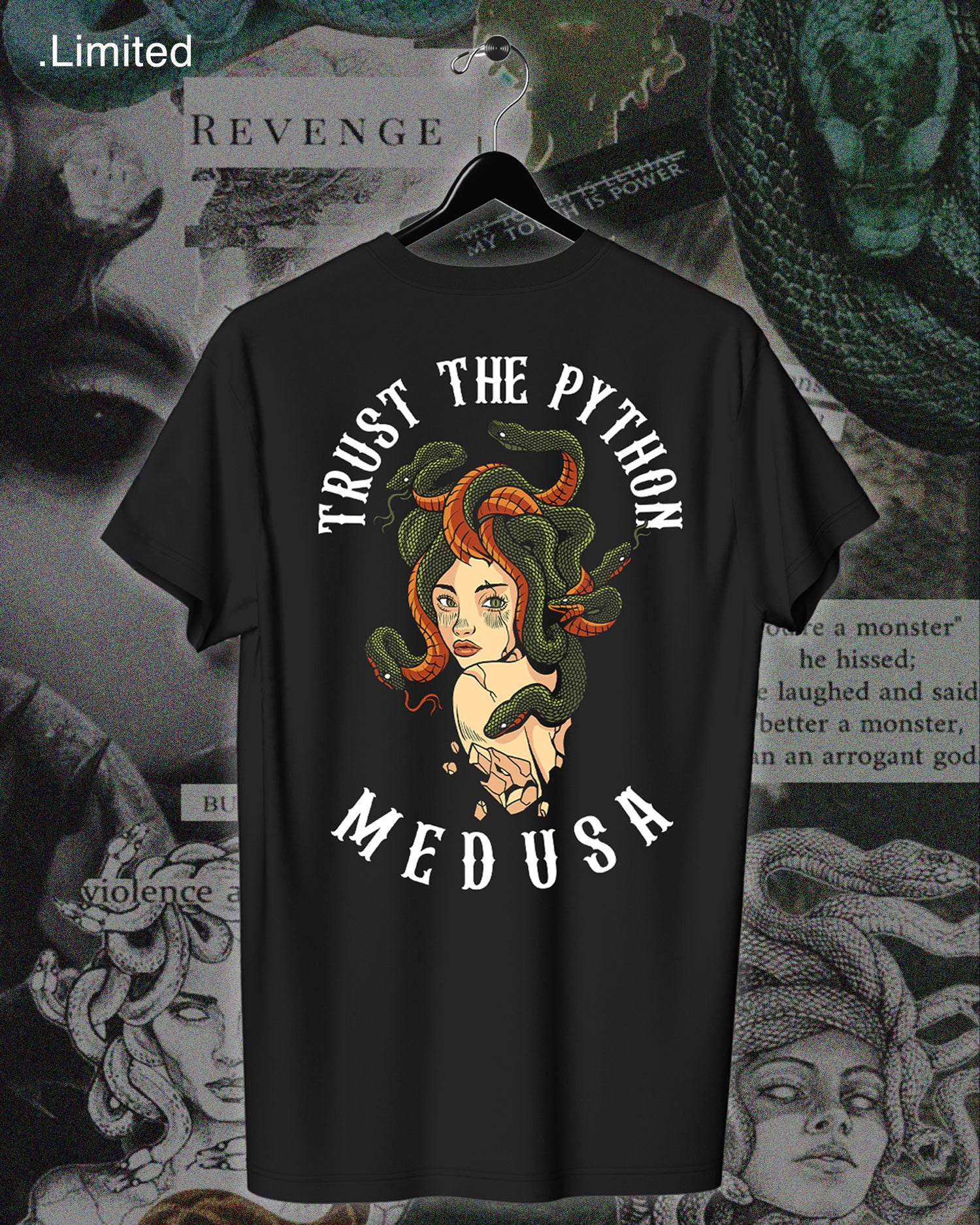 Medusa Graphic Classic Fit T Shirt