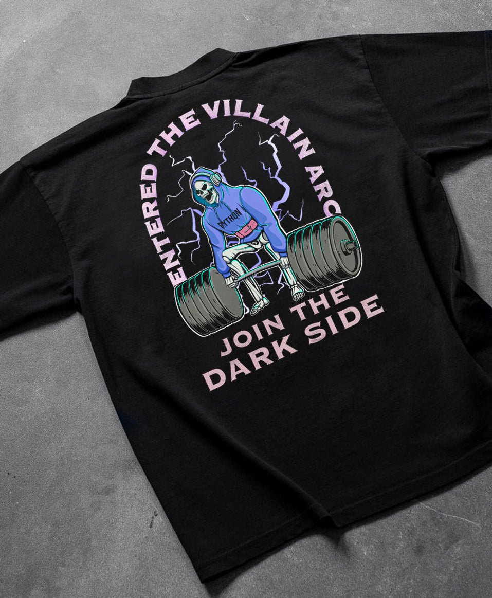 VILLAIN ARC GRAPHIC T SHIRT - OVERSIZED