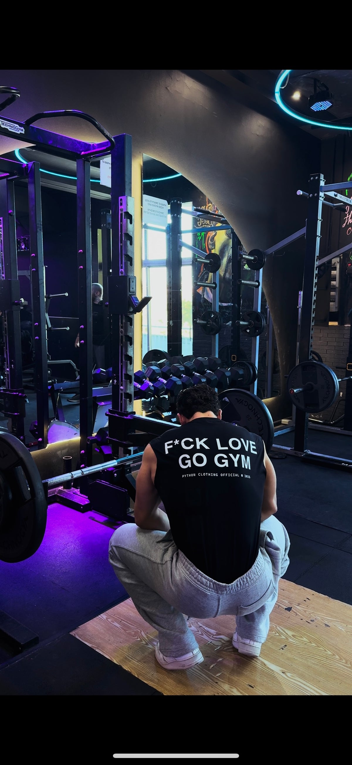 F*CK LOVE GO GYM TANK TOP