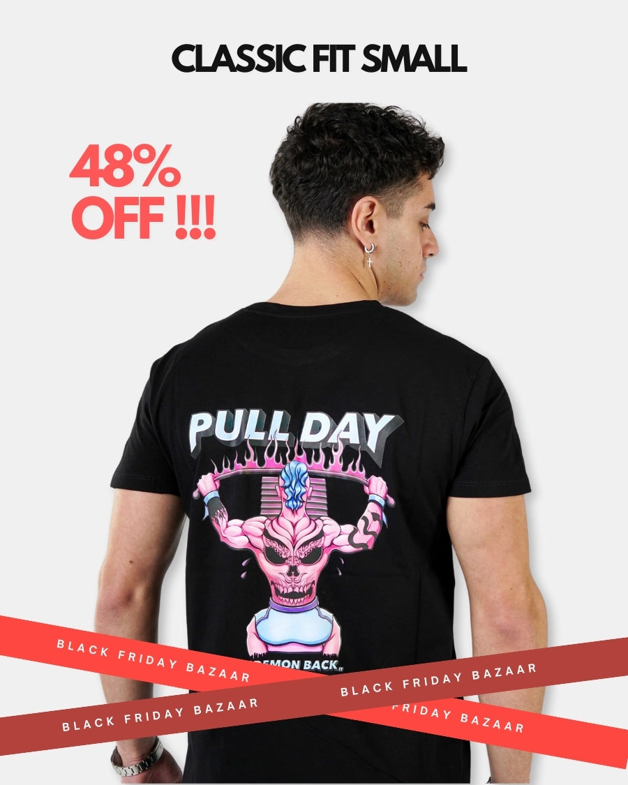 Pull Day Graphic Classic Fit T-Shirt BLACK FRIDAY BAZAAR