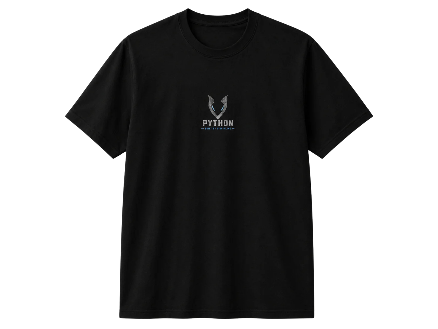 BUILT BY DISCIPLINE BLACK T SHIRT - Classic fit