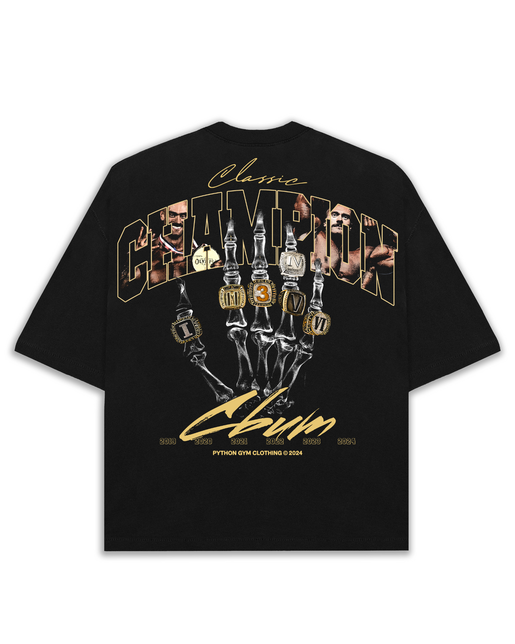 CBUM CHAMPION GRAPHIC T SHIRT LIMITED - OVERSIZED