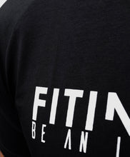 Load image into Gallery viewer, FITINFINITI Black Classic Fit T-shirt
