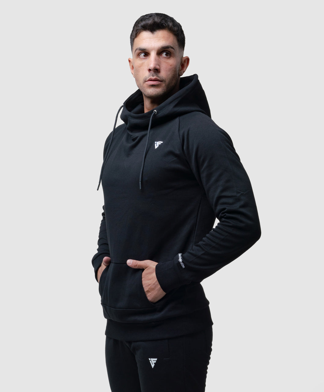 FITINFINITI BLACK HOODIE