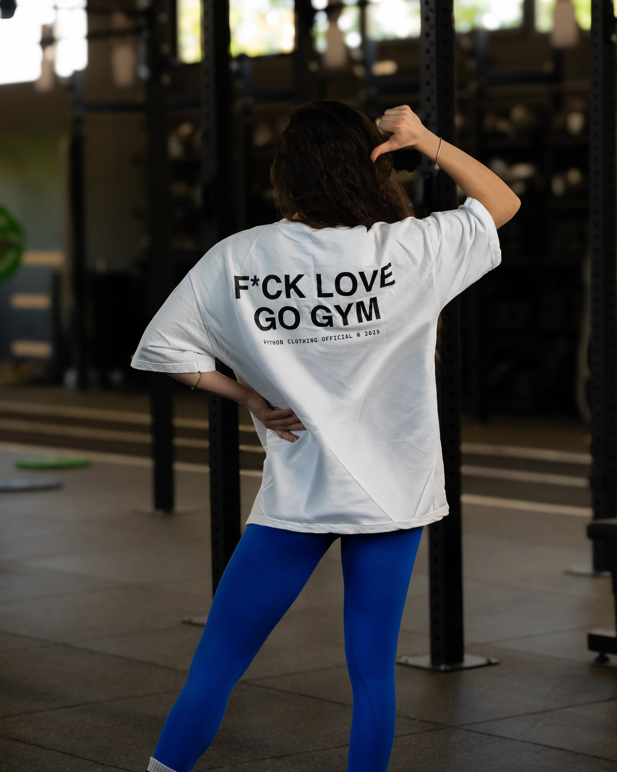 F*CK LOVE GO GYM GRAPHIC T-SHIRT