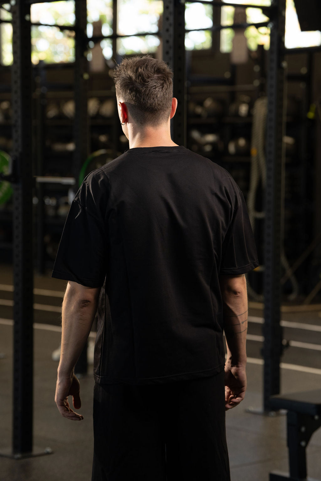 BUILT BY DISCIPLINE BLACK T-SHIRT