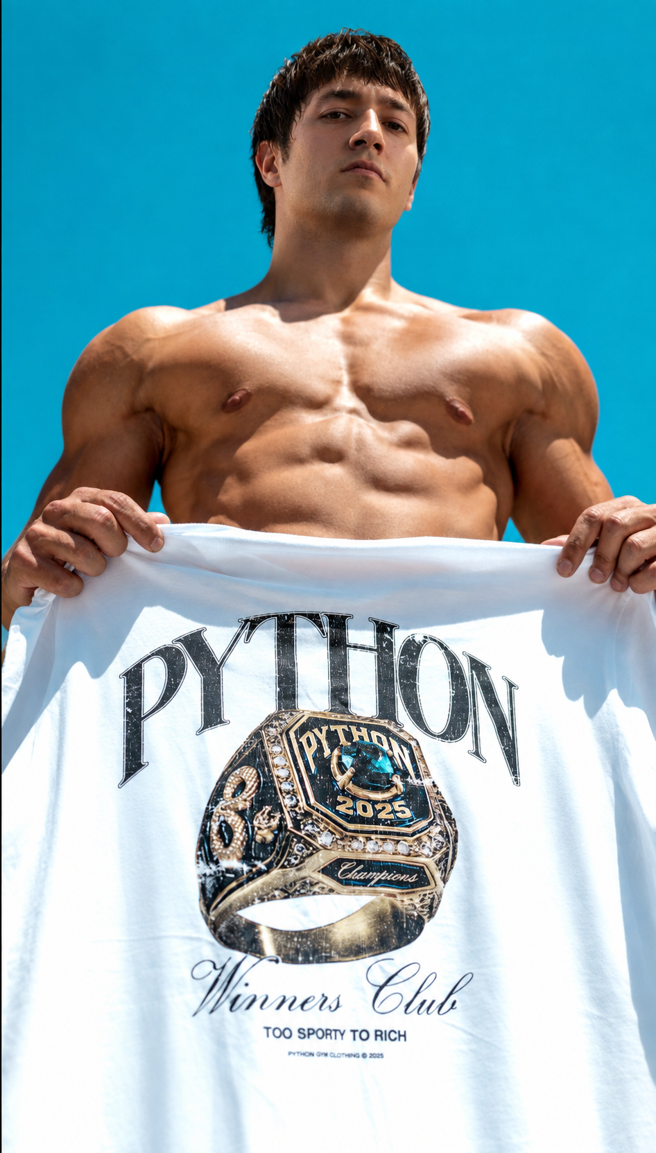 PYTHON RING GRAPHIC T-SHIRT