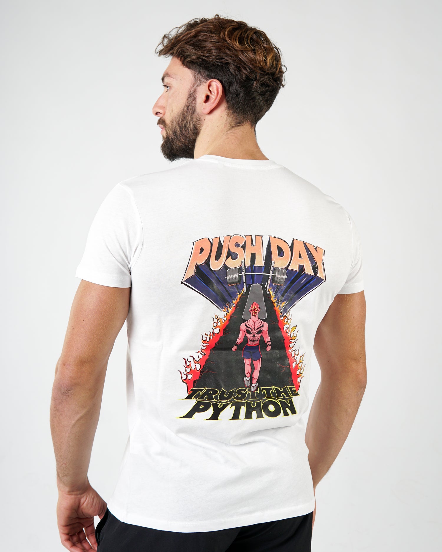 Push Day Graphic Classic Fit T-Shirt