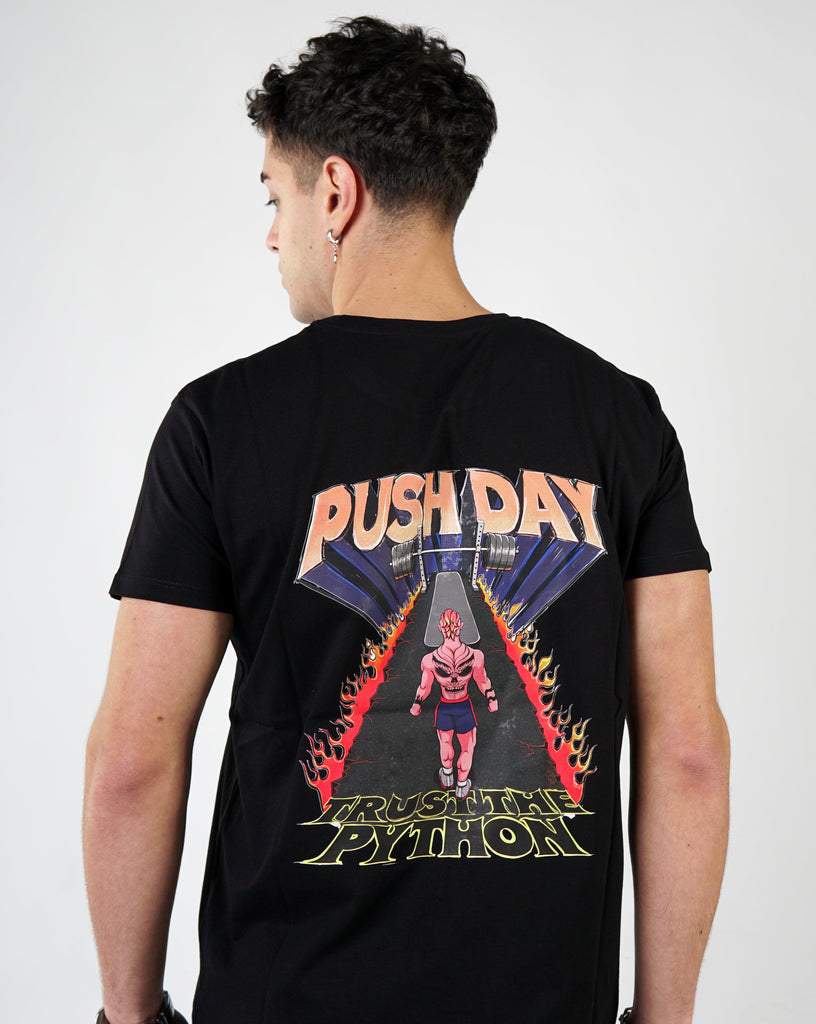 Push Day Graphic Classic Fit T-Shirt