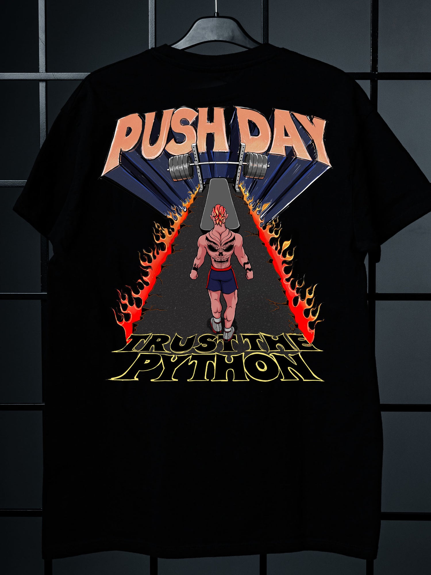 Push Day Graphic Classic Fit T-Shirt