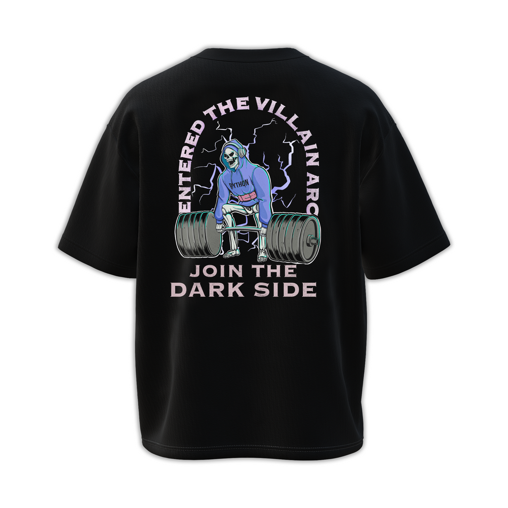 VILLAIN ARC GRAPHIC T SHIRT - OVERSIZED