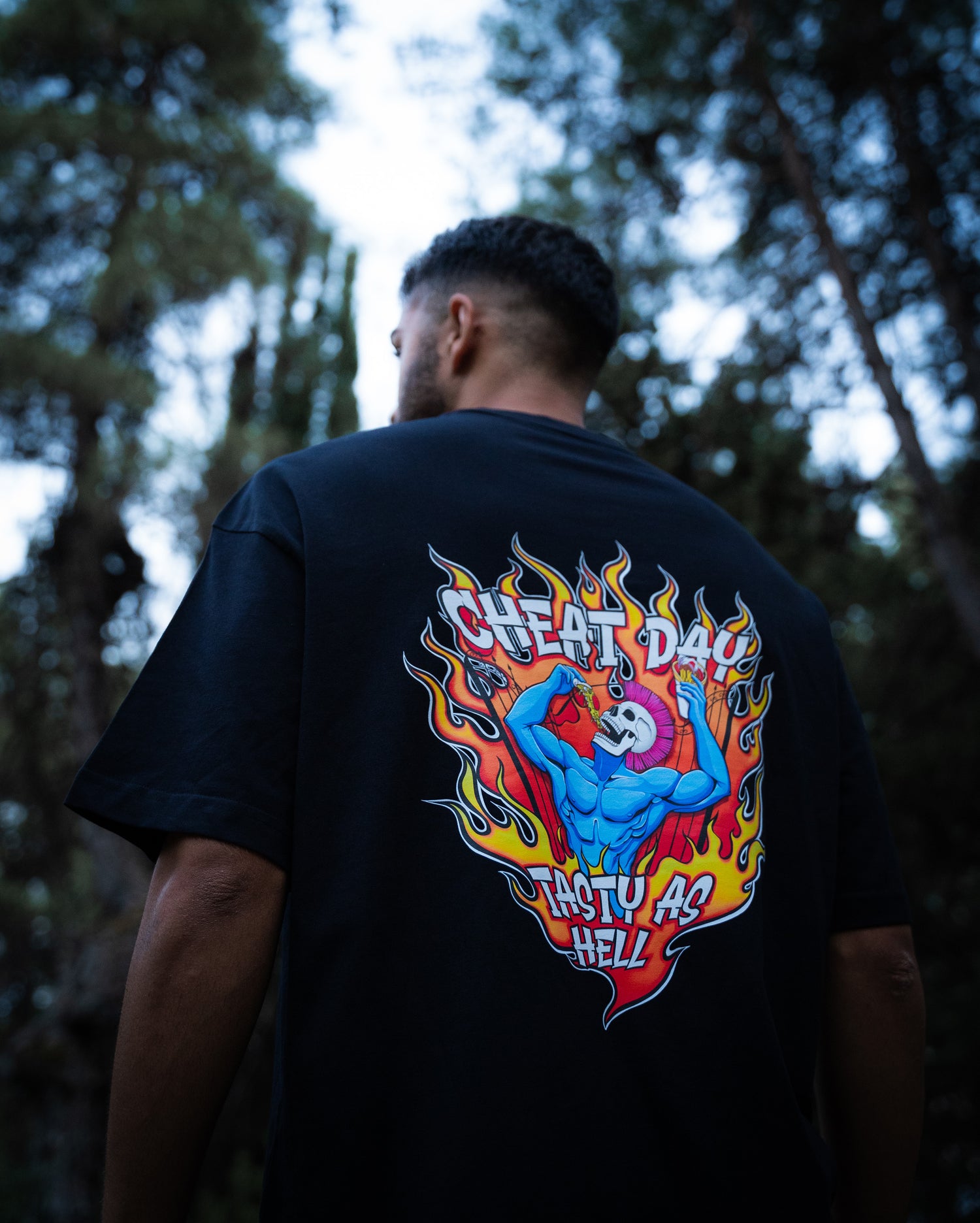 CHEAT DAY GRAPHIC T SHIRT - OVERSIZED